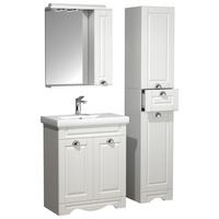 Badezimmer Casalo L - Weiß, MODERN, Glas/Keramik (96cm) - MID.YOU