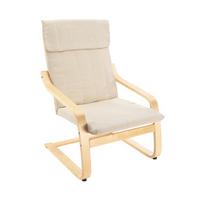 Fernsehsessel Naturfaser Sally Baumwolle Natur - Birkefarben/Naturfarben, Basics, Holz/Holzwerkstoff (68/98/78cm)