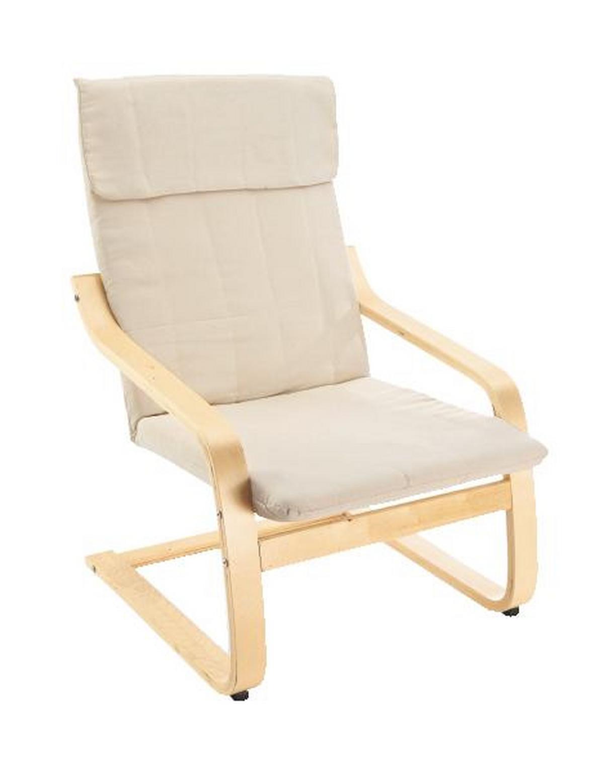 Fernsehsessel Naturfaser Sally Baumwolle Natur - Birkefarben/Naturfarben, Basics, Holz/Holzwerkstoff (68/98/78cm)
