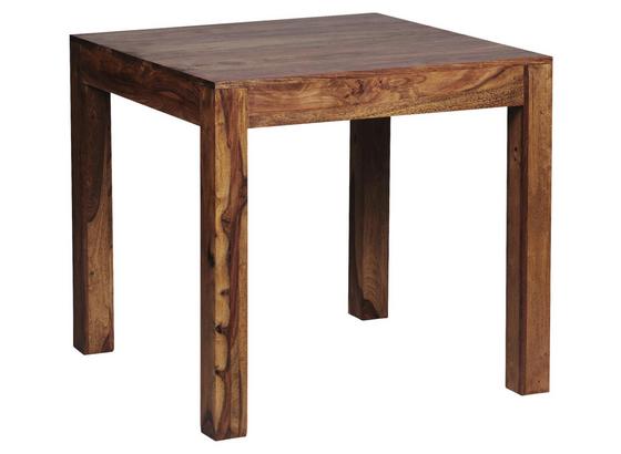 Esstisch Mumbai B: ca. 80 cm - Sheeshamfarben, MODERN, Holz (80/80/76cm) - Livetastic Esstisch Mumbai B: ca. 80 cm - Sheeshamfarben, MODERN, Holz (80/80/76cm) - Livetastic