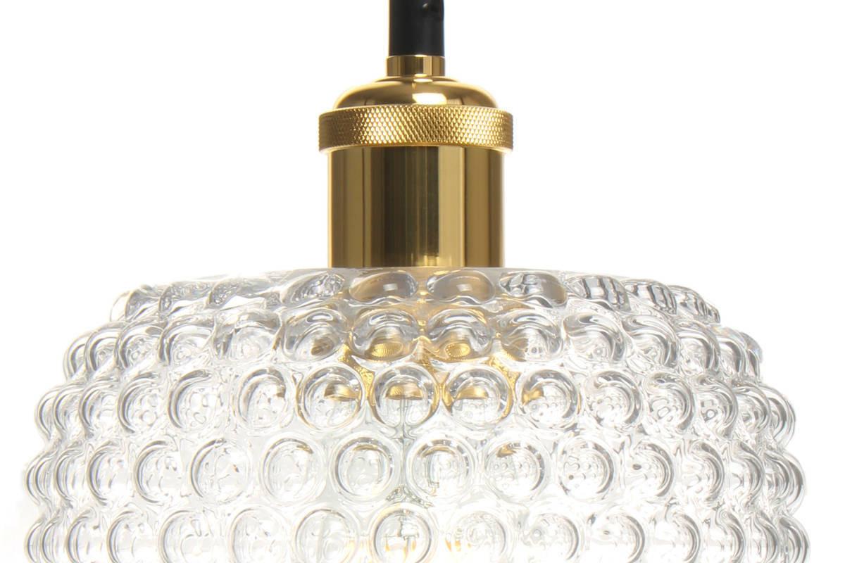 Hängeleuchte Irene H: 27 Cm 1-Flammig Glasschirm - Klar, Trend, Glas (20/27/20cm) - Kayoom