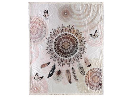 Kuscheldecke Vandya - Hellbraun, Textil (130/160cm) Kuscheldecke Vandya - Hellbraun, Textil (130/160cm)