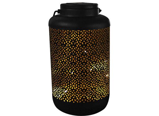 Solarleuchte Vivien - Schwarz, KONVENTIONELL, Kunststoff/Metall (25cm) - Homezone Solarleuchte Vivien - Schwarz, KONVENTIONELL, Kunststoff/Metall (25cm) - Homezone