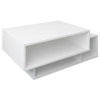 Couchtisch Runila Weiß B: 50 Cm - Weiß, MODERN, Holzwerkstoff (88/35/50cm) - MID.YOU