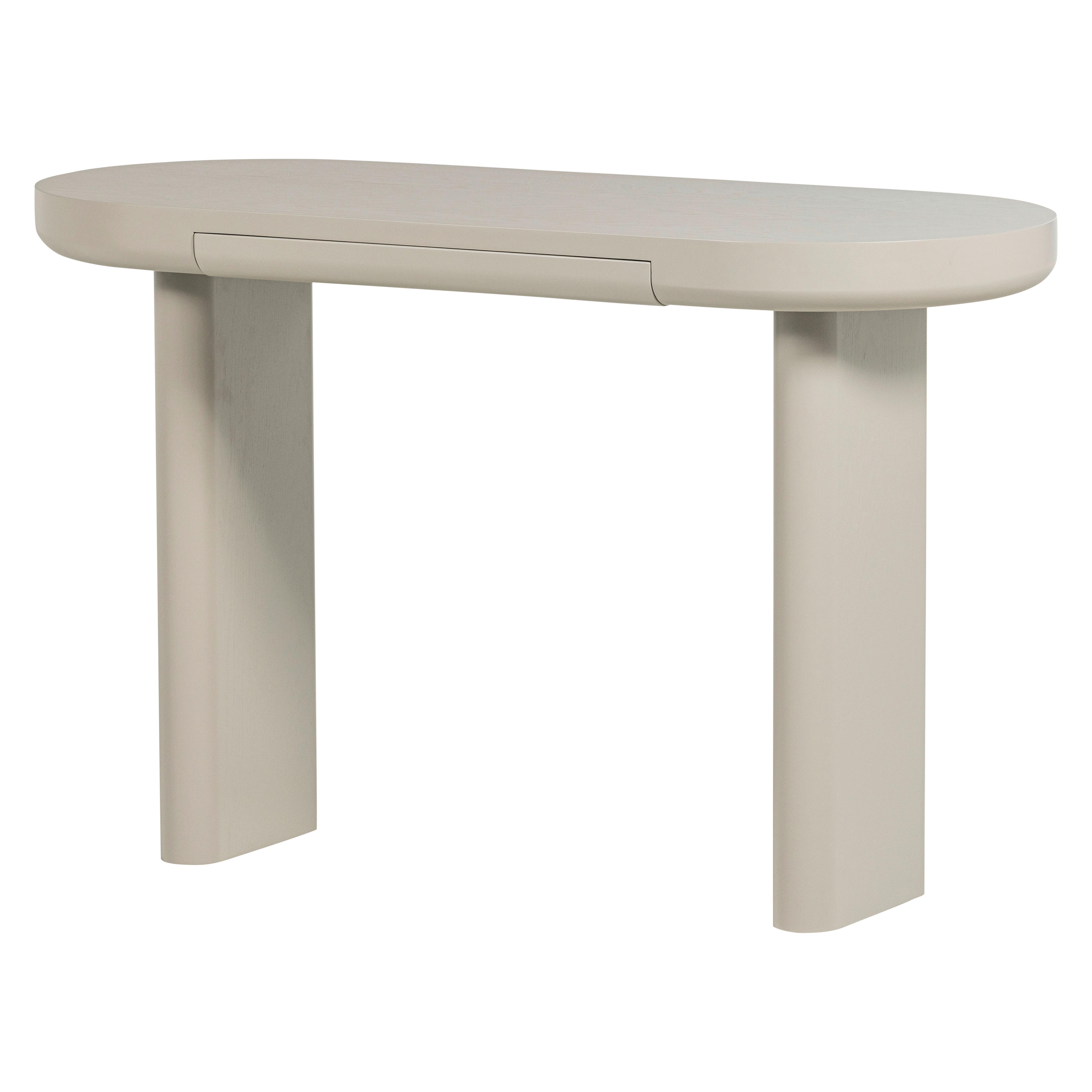 SCHREIBTISCH Mael, Grau B: 120 cm - Grau, Design, Holzwerkstoff (120/50/75cm) - Livetastic