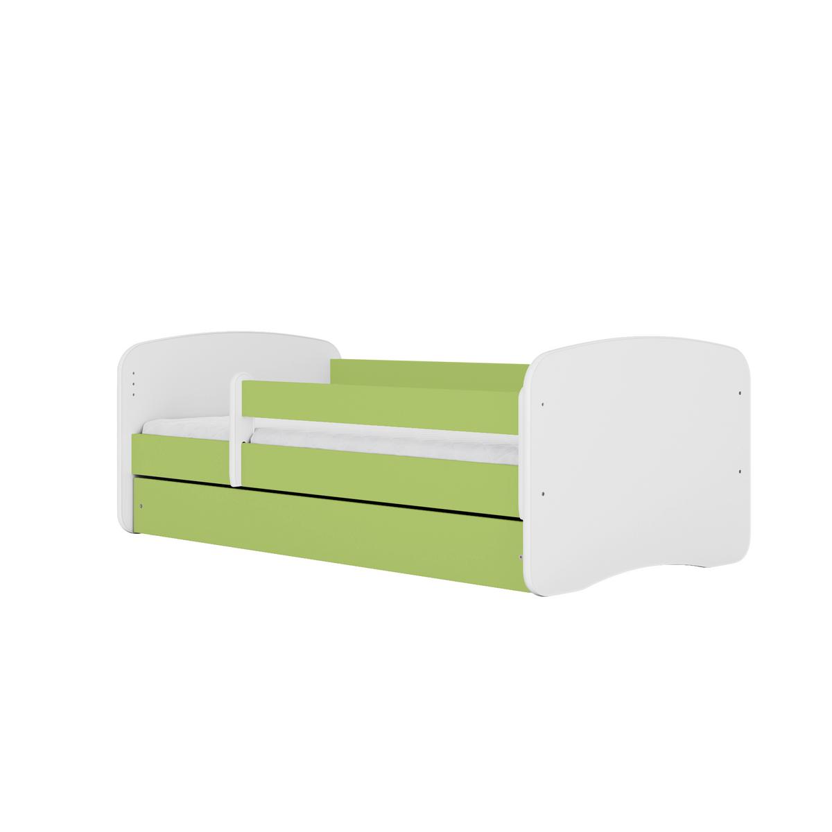 Kinder-/Juniorbett Babydreams Inkl. Matratze 80x160 - Birkefarben/Weiß, MODERN, Holz/Holzwerkstoff (80/160cm) - MID.YOU