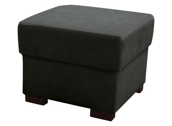 Sedacia Kocka Chandler - antracitová, Moderný, textil (51l) - Ombra Sedacia Kocka Chandler - antracitová, Moderný, textil (51l) - Ombra