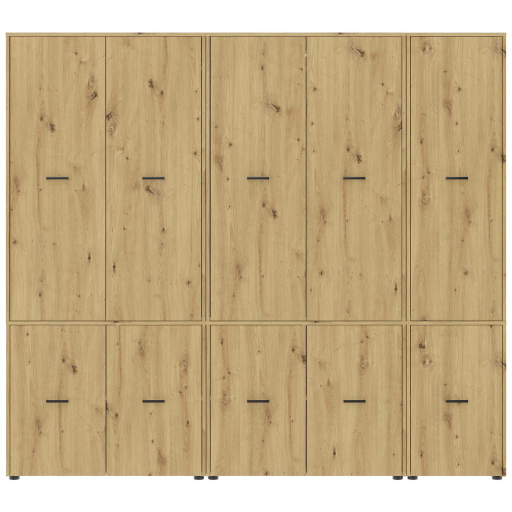 Kleiderschrank Kivo Eiche Artisan Dekor, B: 225 cm