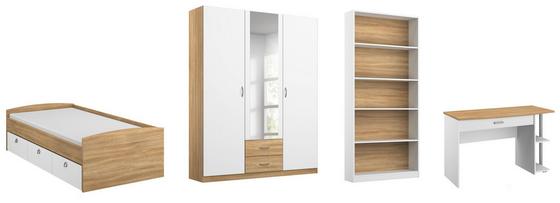 Jugendzimmer Point Eiche/Weiß Komplettes Jugendzimmer