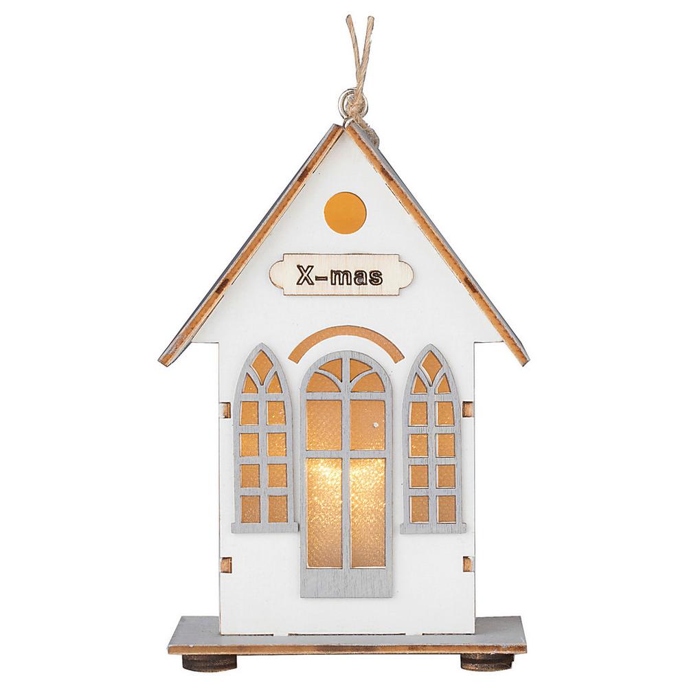 LED dekoračné svietidlo HOU, š/d/v: 8/5/13 cm