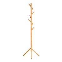 Garderobe WANAKA COAT RACK - Naturfarben, Basics, Holz (50/163/50cm)