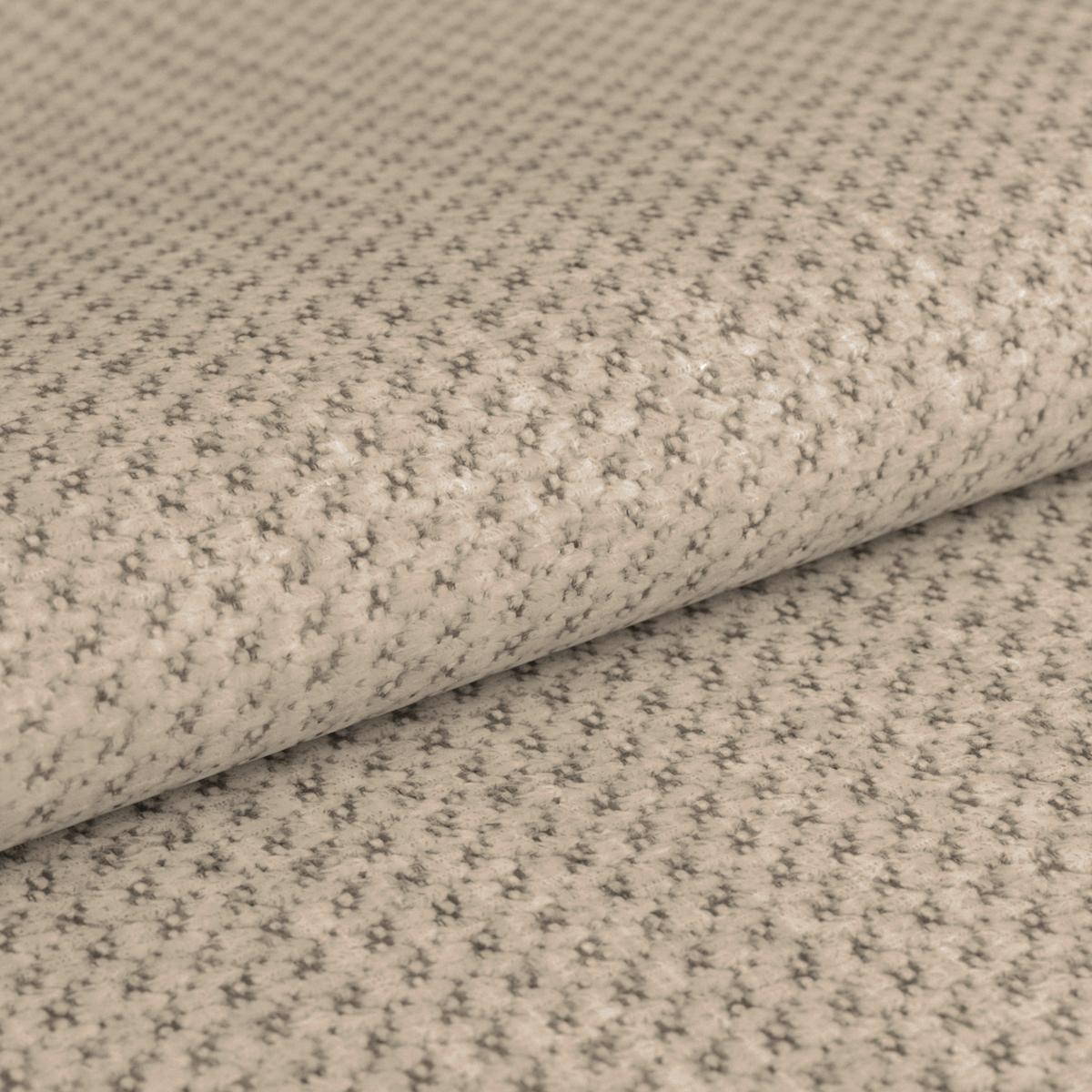 Ecksofa Fargo S Braun, B: 285 Cm - Beige/Schwarz, Trend, Textil (285/168cm)