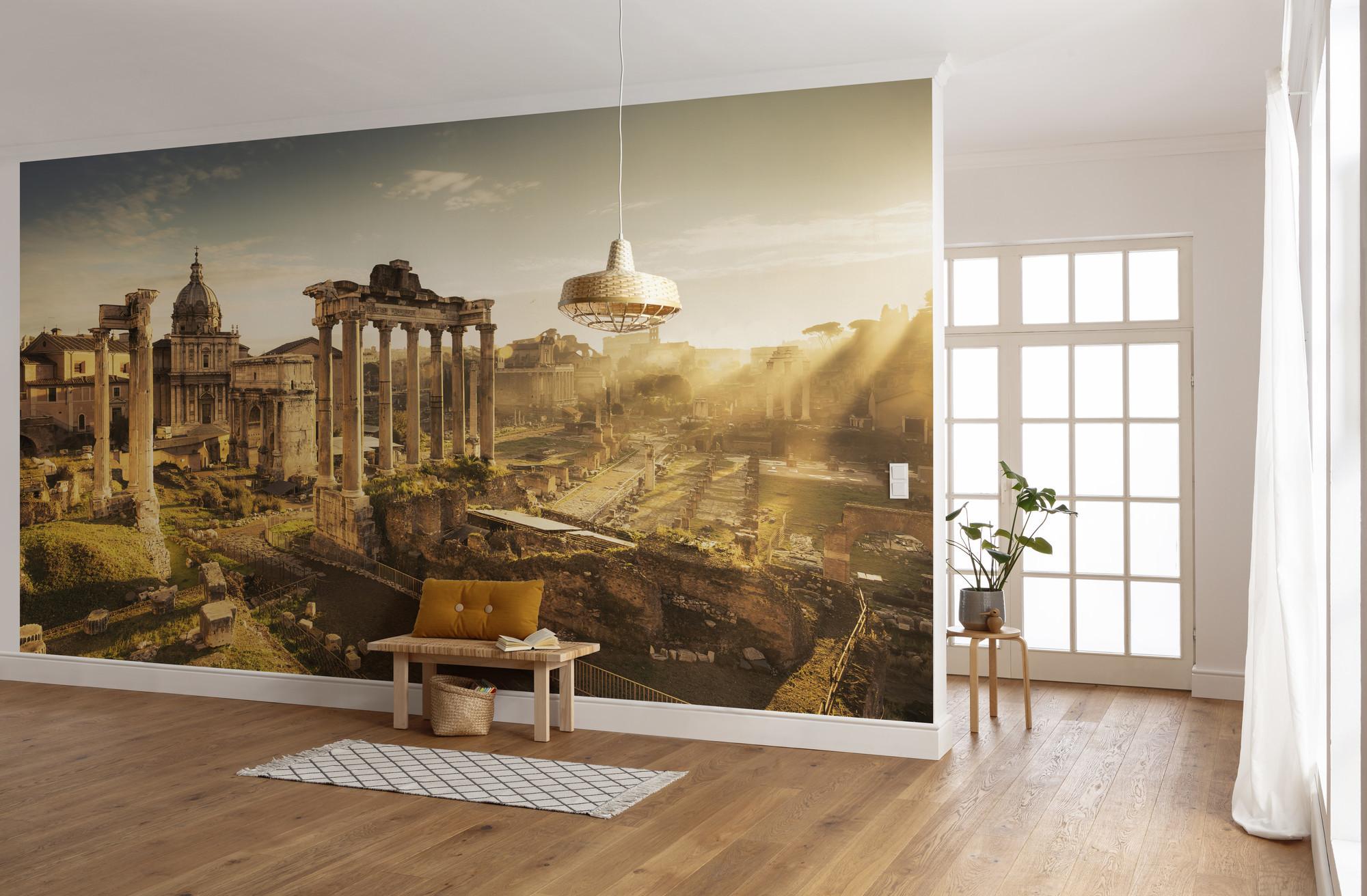 Fototapete Forum Romanum - Braun, Trend, Papier (500/280cm)