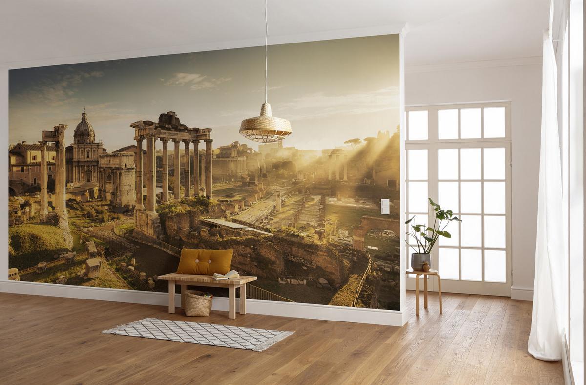 Fototapete Forum Romanum - Braun, Trend, Papier (500/280cm)