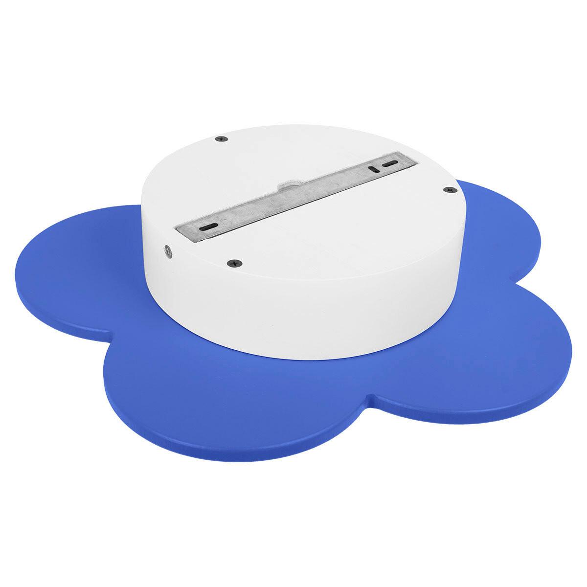 Kinderdeckenleuchte 2044108 Fiore - Dunkelblau - Dunkelblau, Basics, Holzwerkstoff/Kunststoff (33/20cm)