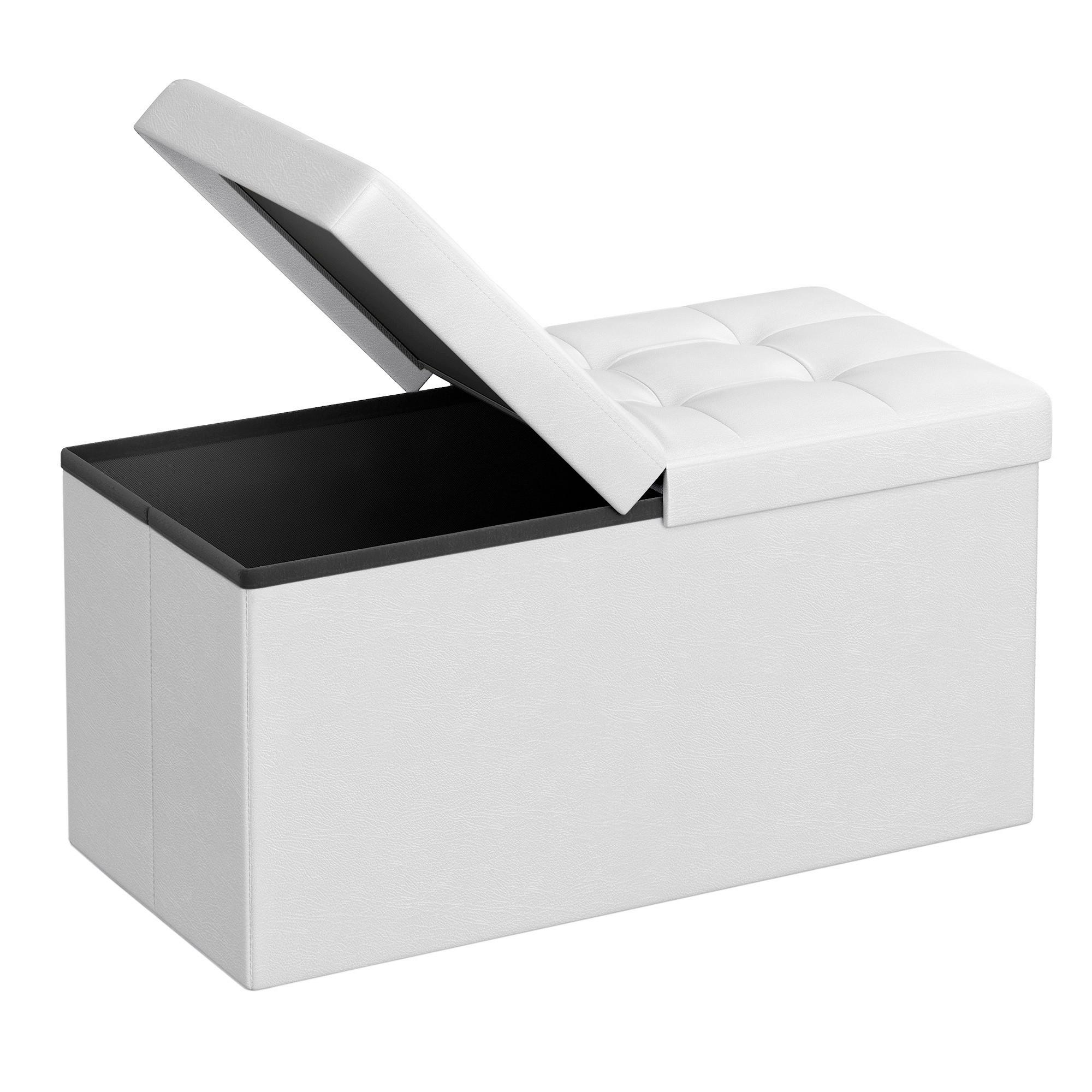 SITZBOX Weiß B: 76cm - Weiß, Basics, Holzwerkstoff/Kunststoff (76/38/38cm)