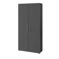 AKTENSCHRANK OFFICE EDITION - Anthrazit, MODERN, Holzwerkstoff (84,4/185,6/33cm) - MID.YOU