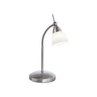 LED-Tischleuchte 4001-55 Pino - Edelstahlfarben, Basics, Glas/Metall (30/29.5/45cm) - Paul Neuhaus