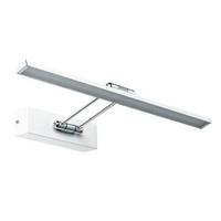 Bilderleuchte 99892 Weiß/Chromfarben, Warmweiß - Chromfarben/Weiß, Basics, Metall (45/4,6/4,6cm) - Paulmann