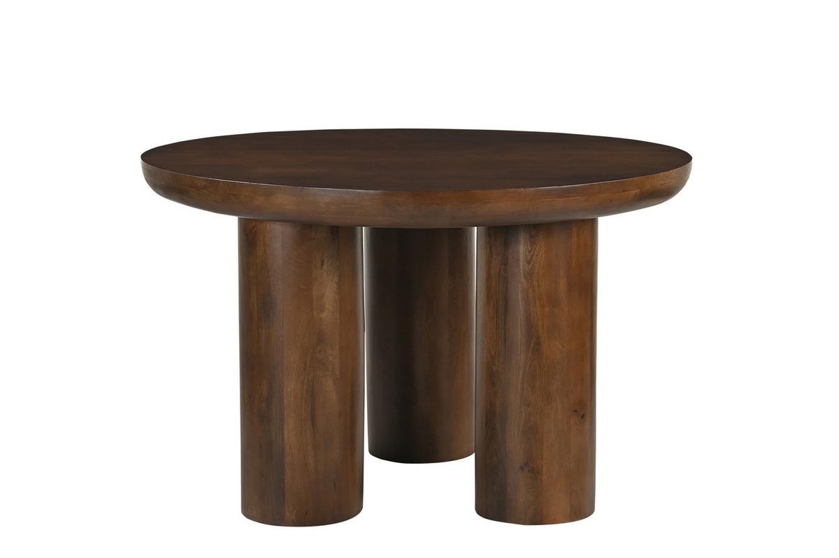 ESSTISCH Braun L: 120cm - Braun, MODERN, Holz (120/120/76cm) - MID.YOU