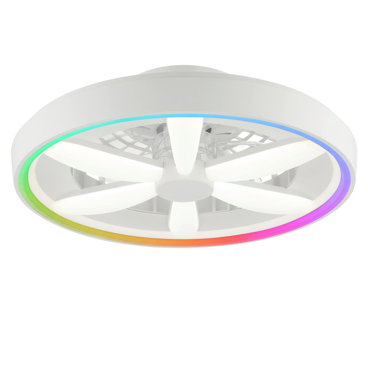 DECKENVENTILATOR *2700-6500K - KONVENTIONELL (48,2/15,7cm) - Brilliant