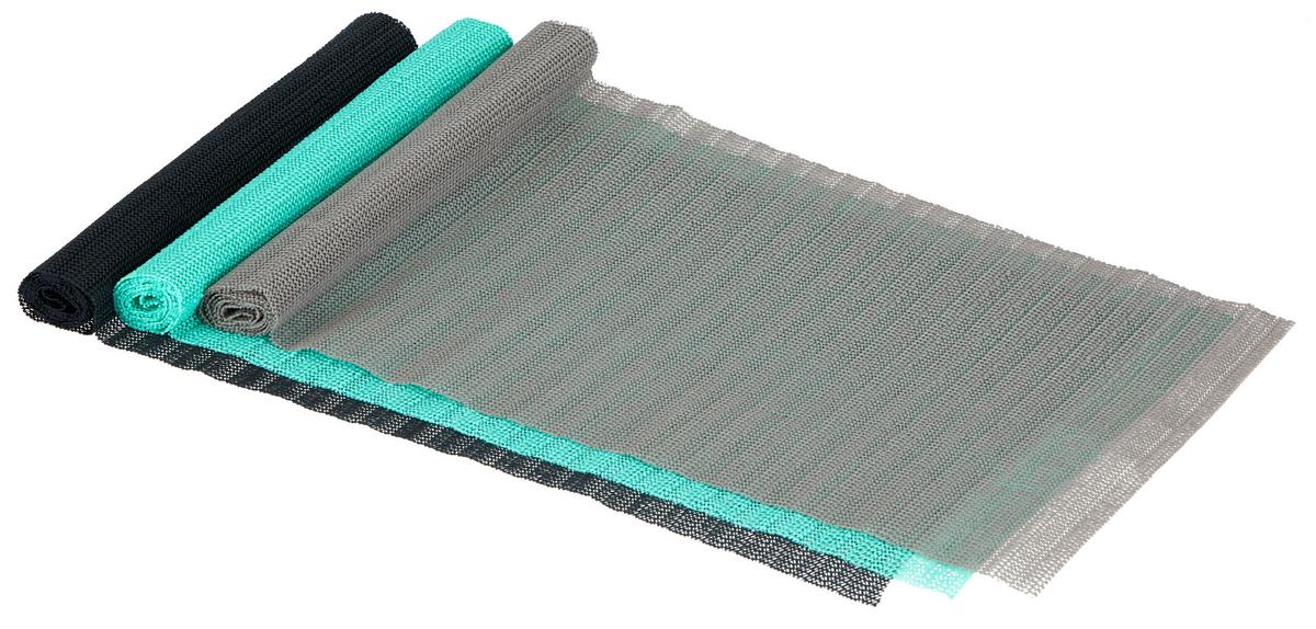 Antirutschmatte für Teppiche Inge 45x125 cm, Zuschneidbar - Schwarz/Braun, KONVENTIONELL, Kunststoff (45/125cm) - Homezone