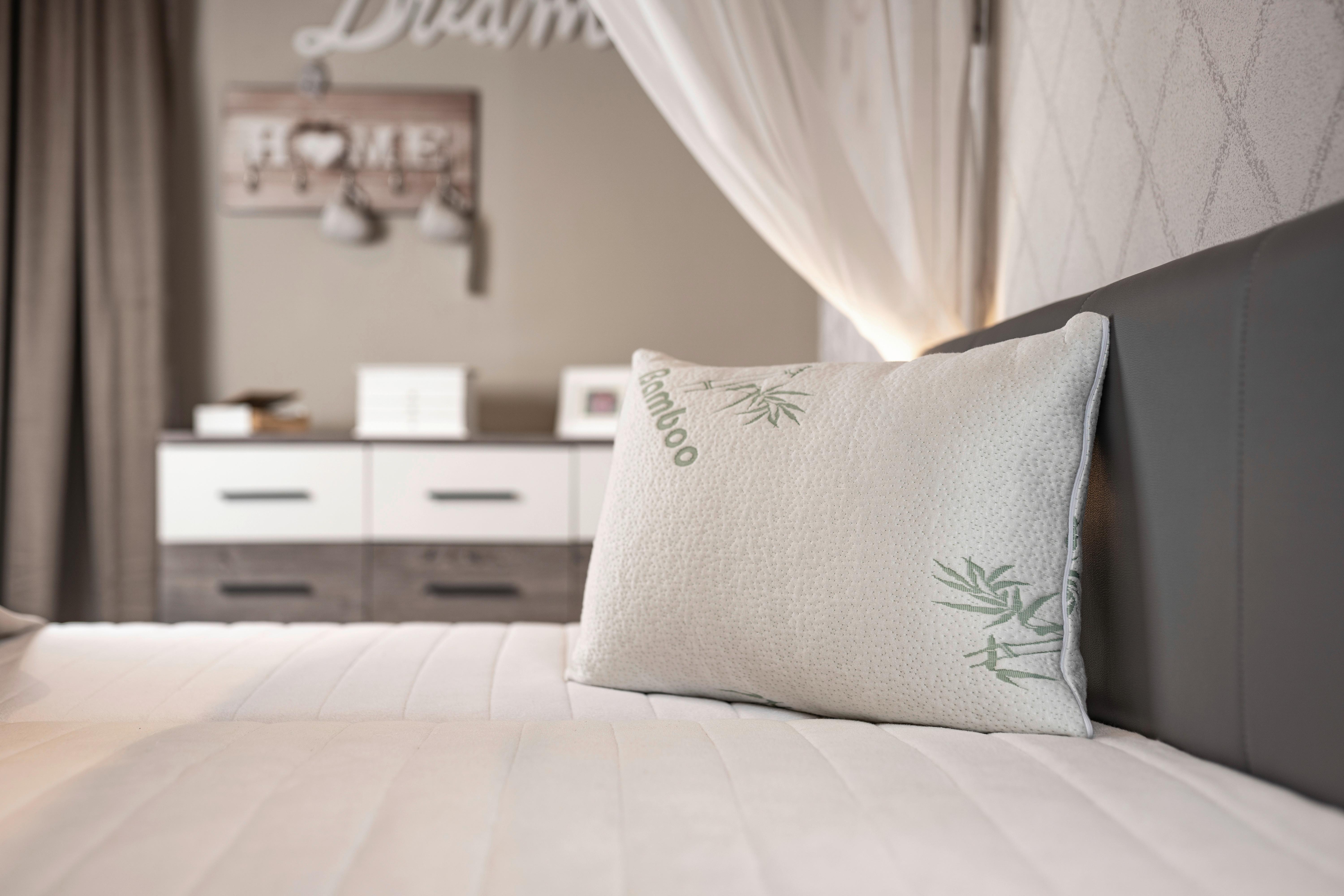 Polštář Bambus, 40/60cm - přírodní barvy, Basics, textil (40/60cm)