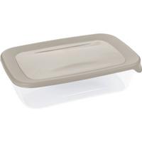 Ételtároló Doboz Fresh&go 0,45l - homokszínű, Basics, műanyag (10.5/10.5/7cm) - Curver