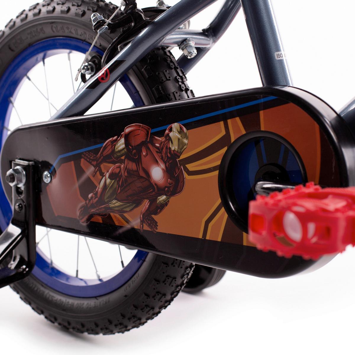 Kinderfahrrad Mit Stützrädern Huffy Avengers 14 Zoll Grau - Grau, Basics, Metall (53,3/96,5/73,7cm)