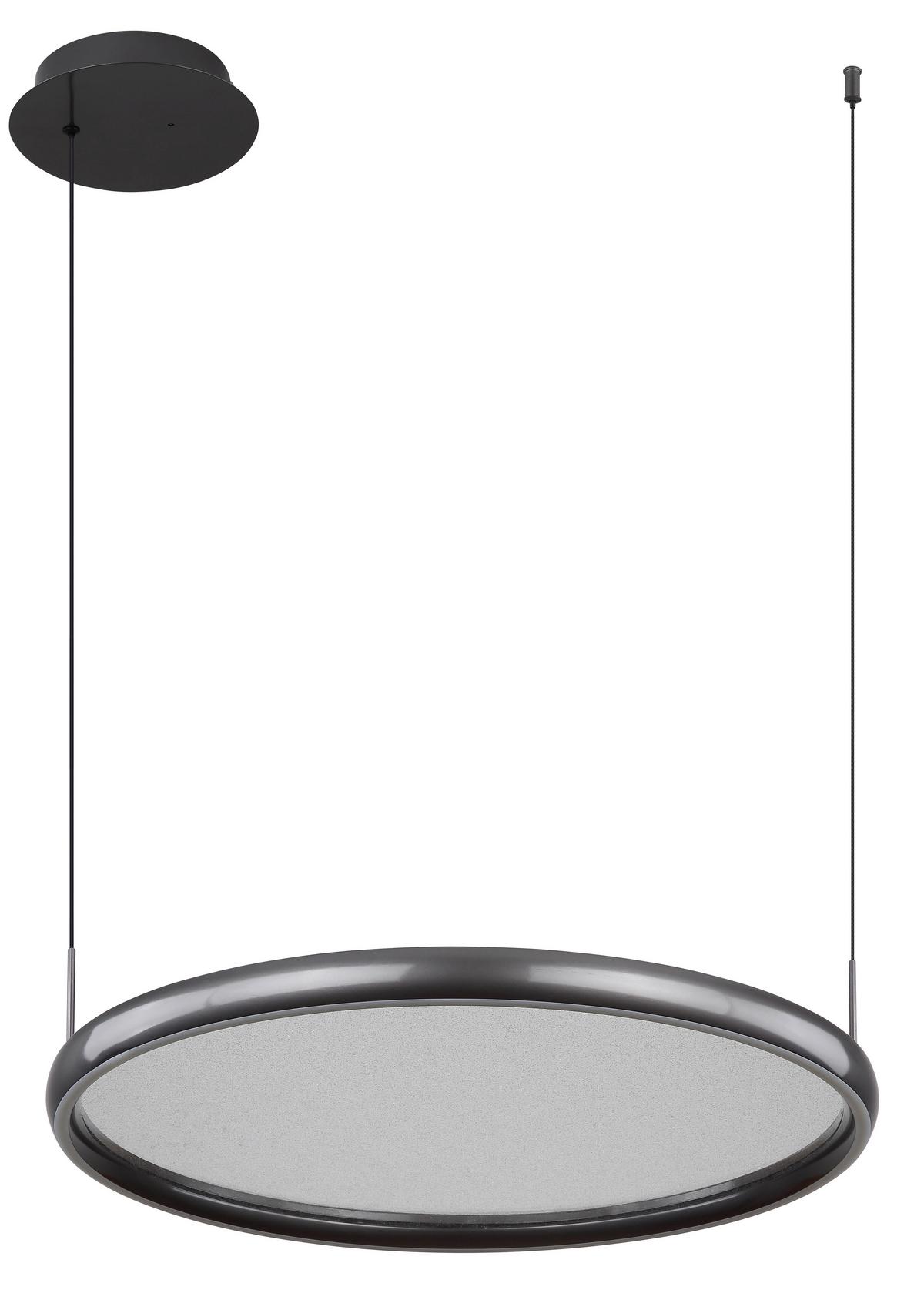 Led Függőlámpa 67186-36 - fekete/fehér, Design, műanyag/fém (63/60/150cm) - Globo