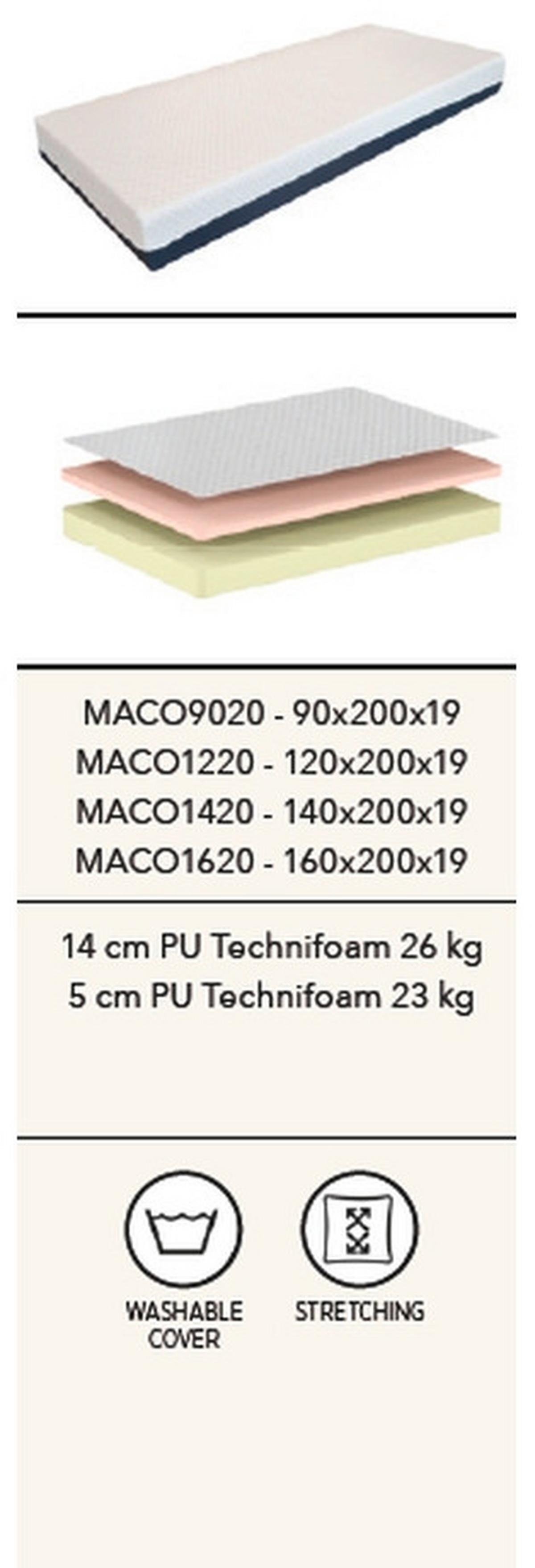 KALTSCHAUMMATRATZE Comfort Beige 90x200cm - Beige, Basics, Textil (90/200cm) - Vipack