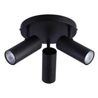 Deckenstrahler 98-01672 - Schwarz, Design, Metall (37/37/16cm)