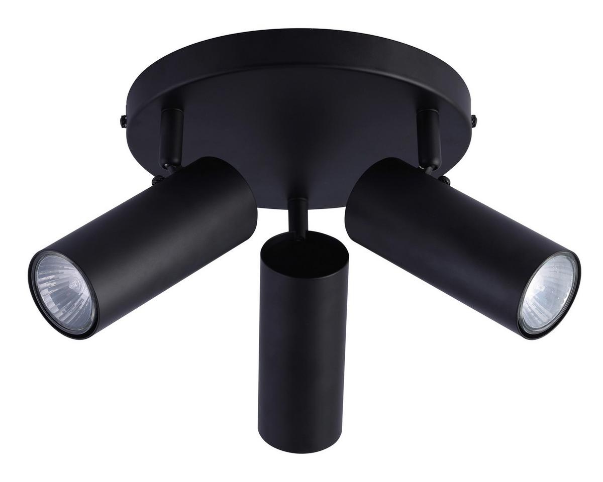 Deckenstrahler 98-01672 - Schwarz, Design, Metall (37/37/16cm)