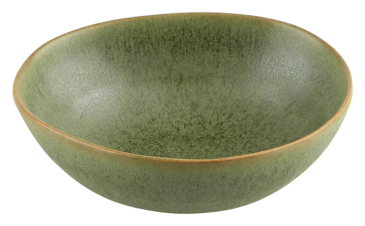 Miska Na Müsli Gourmet - tmavě zelená, Moderní, keramika (16,5/14,5/5cm) - Premium Living