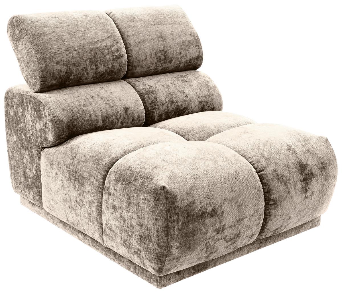 Sofaelement Chani Taupe, B: 81 cm - Taupe, MODERN, Textil (81/86/113cm) - MID.YOU