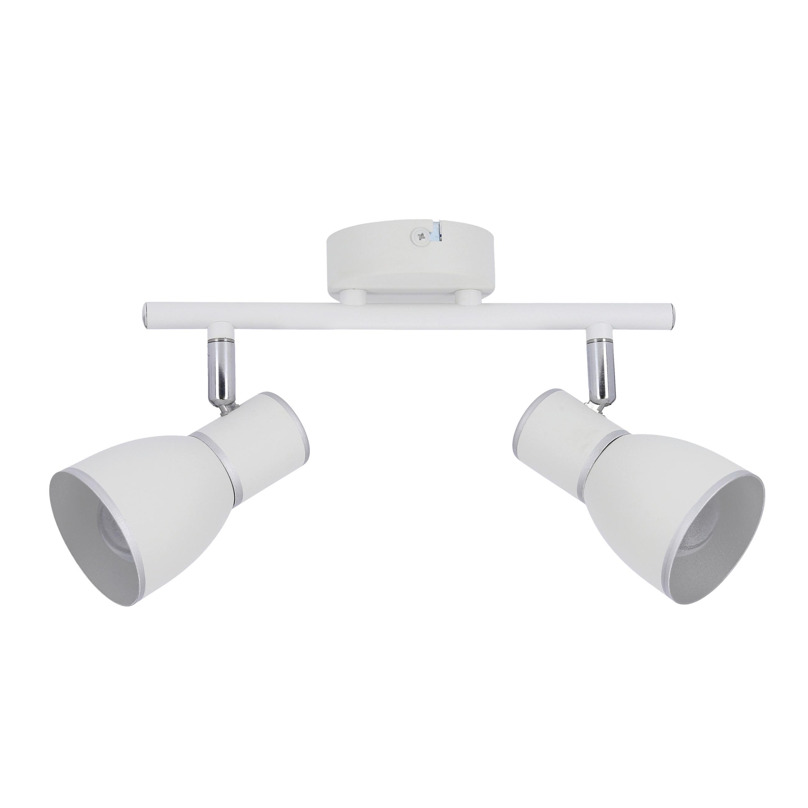 Deckenleuchte 93-63373 Fido - Chromfarben/Weiß, KONVENTIONELL, Metall (35/8/16cm)