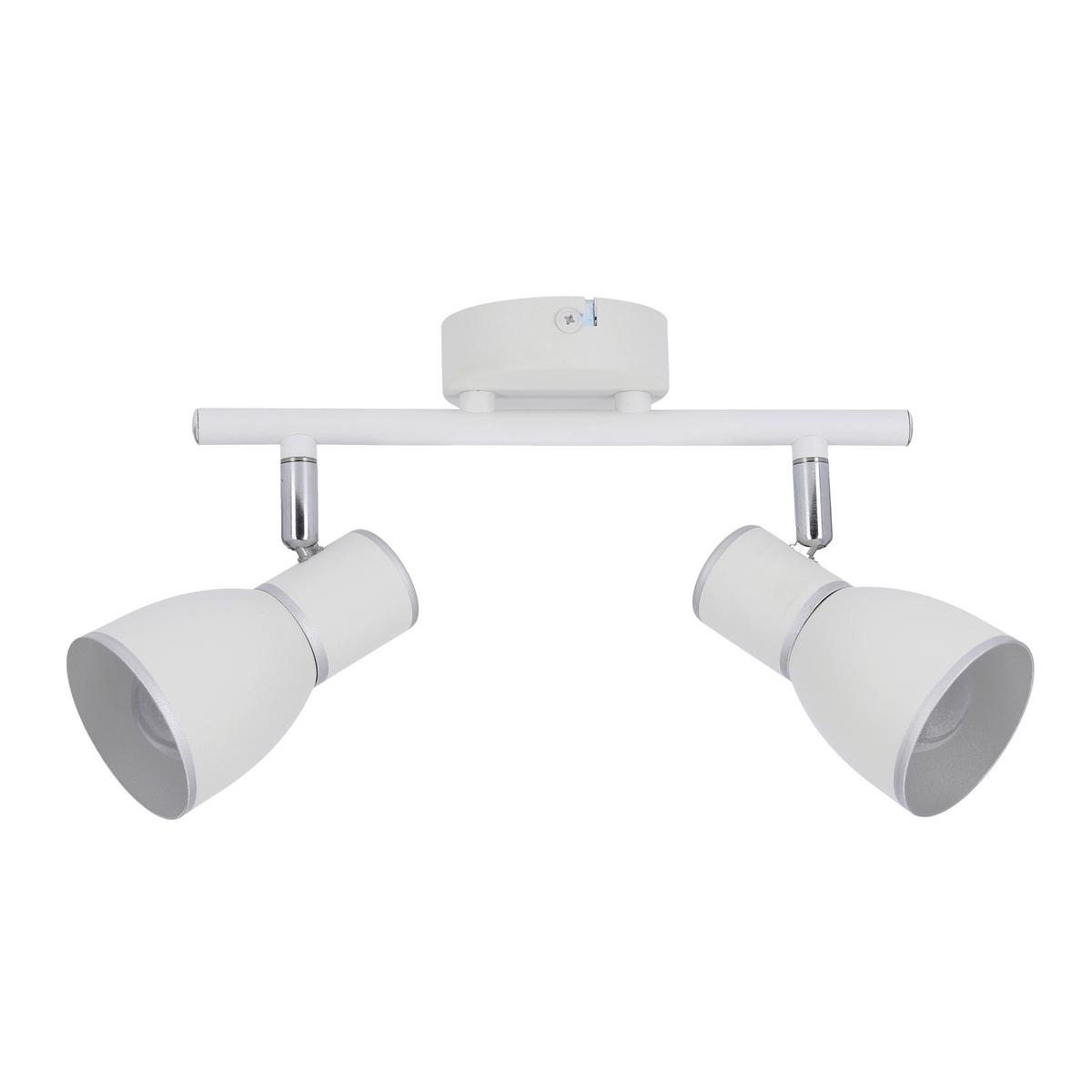 Deckenleuchte 93-63373 Fido - Chromfarben/Weiß, KONVENTIONELL, Metall (35/8/16cm)