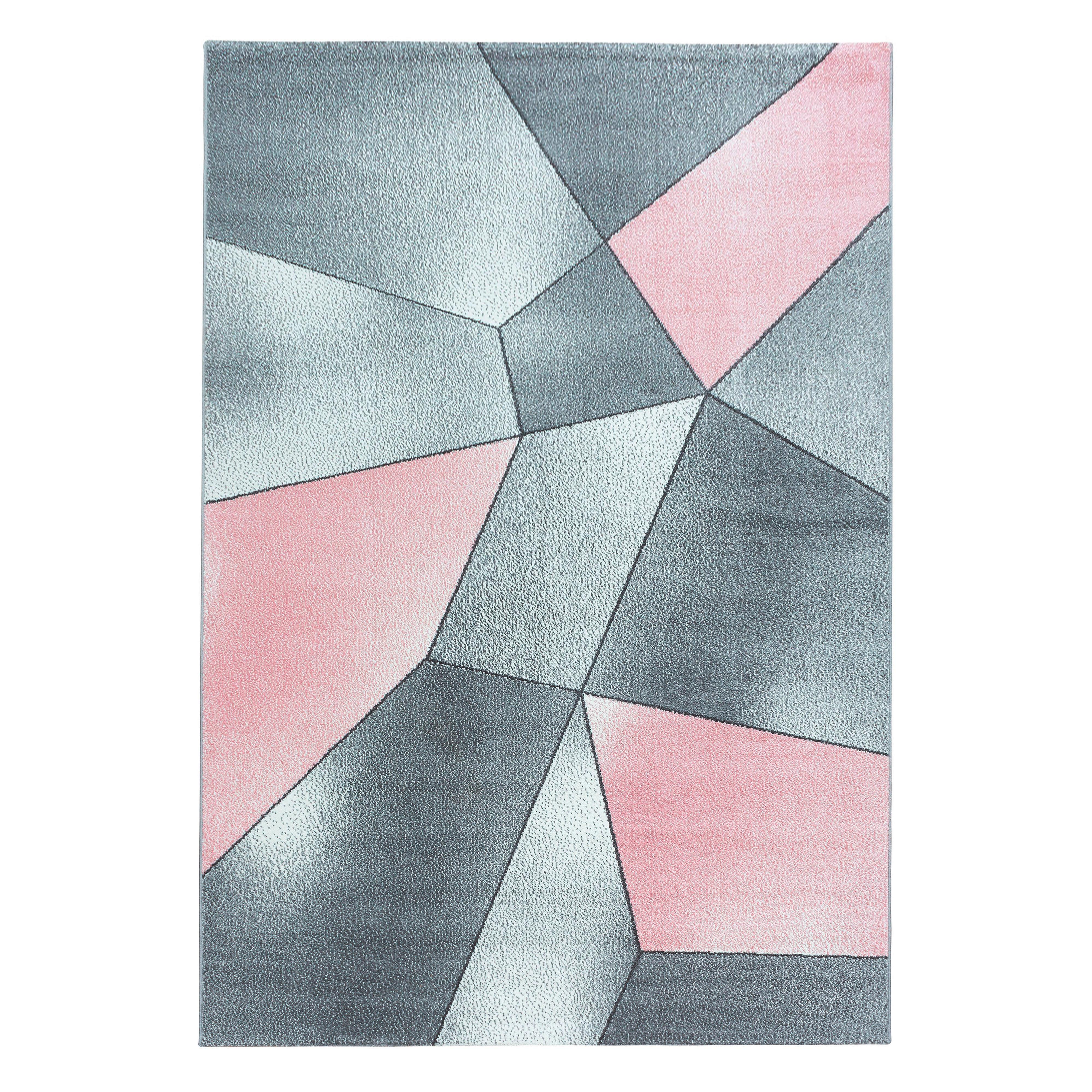 Webteppich Beta - Pink, Basics, Textil (140/200cm) - Novel