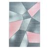 Webteppich Beta - Pink, Basics, Textil (140/200cm) - Novel