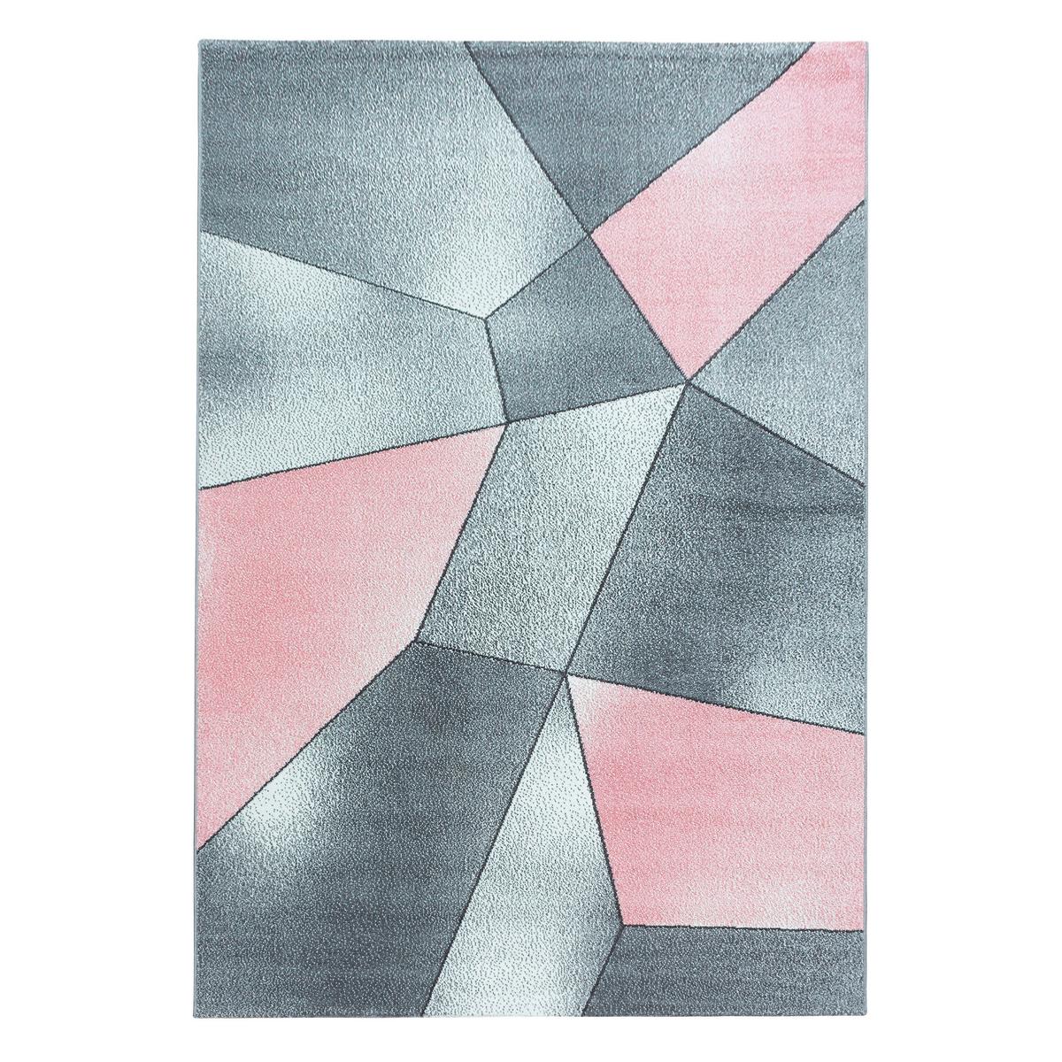 Webteppich Beta - Pink, Basics, Textil (240/340cm) - Novel