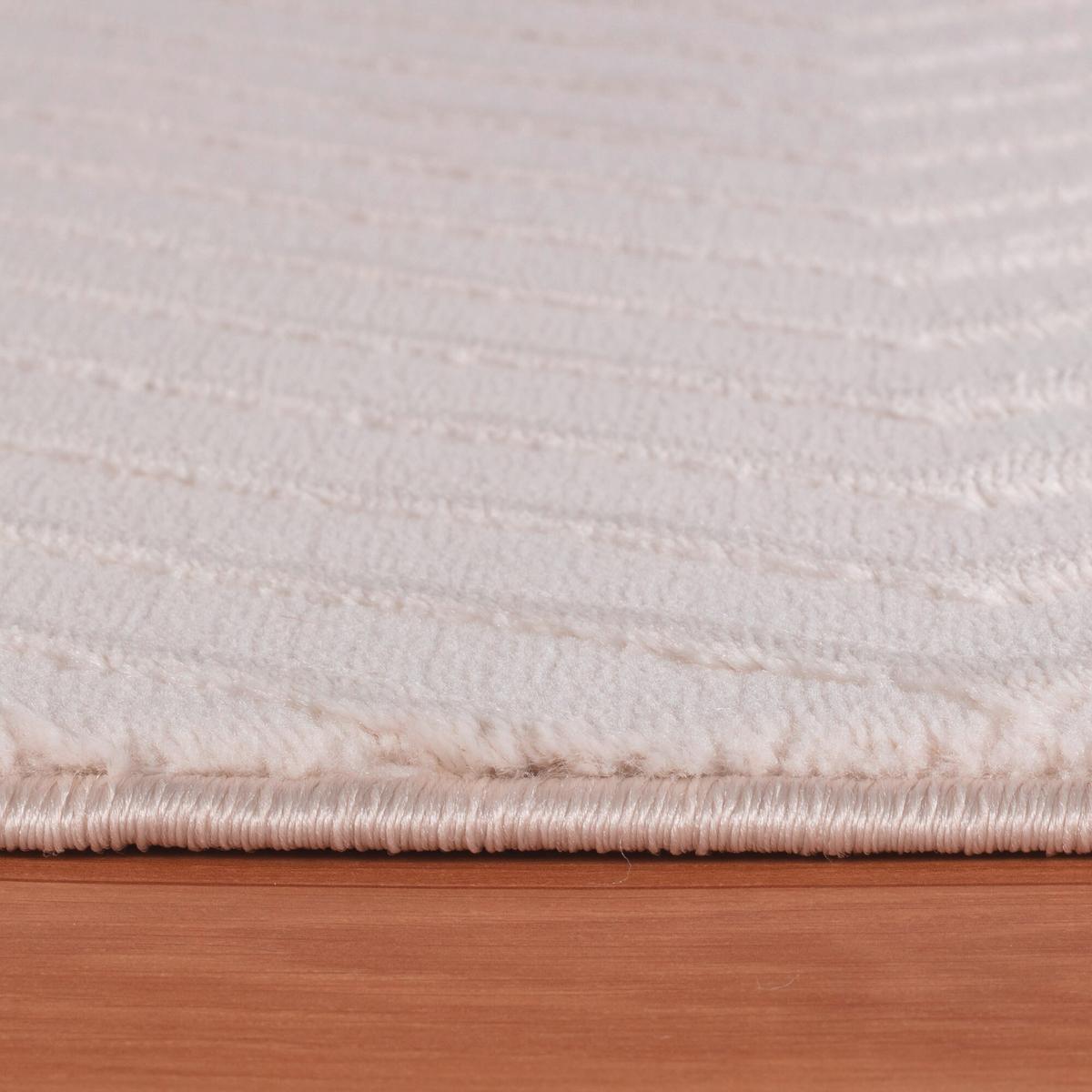 Webteppich Sahara - Creme, Design, Textil (80/150cm) - Novel