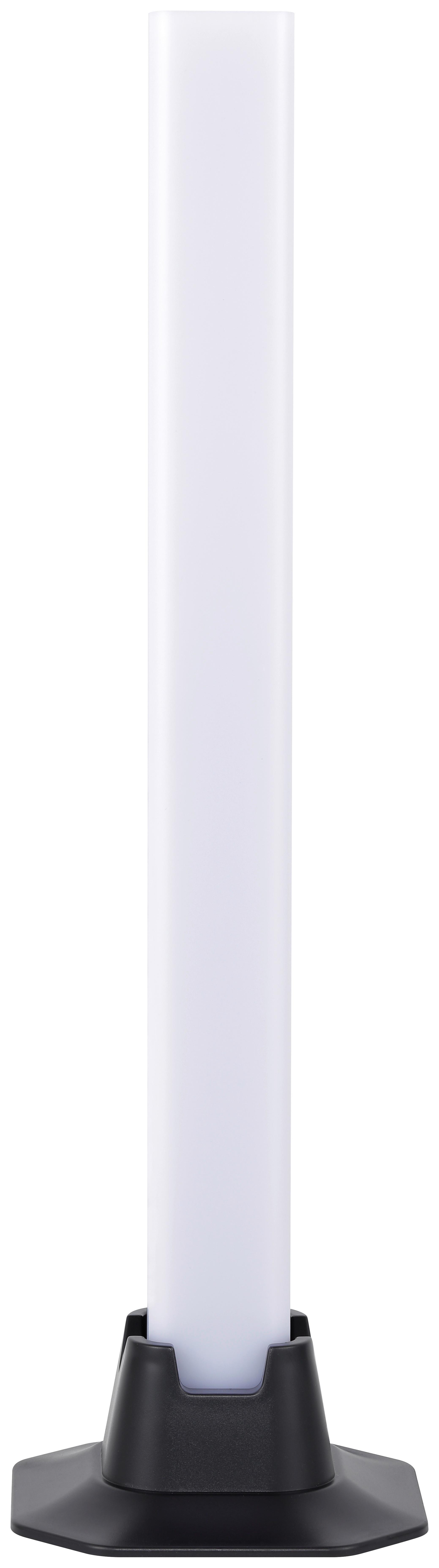 STOLNÁ LED LAMPA RIZI - čierna, Modern, plast (9/3/32cm) - Mömax
