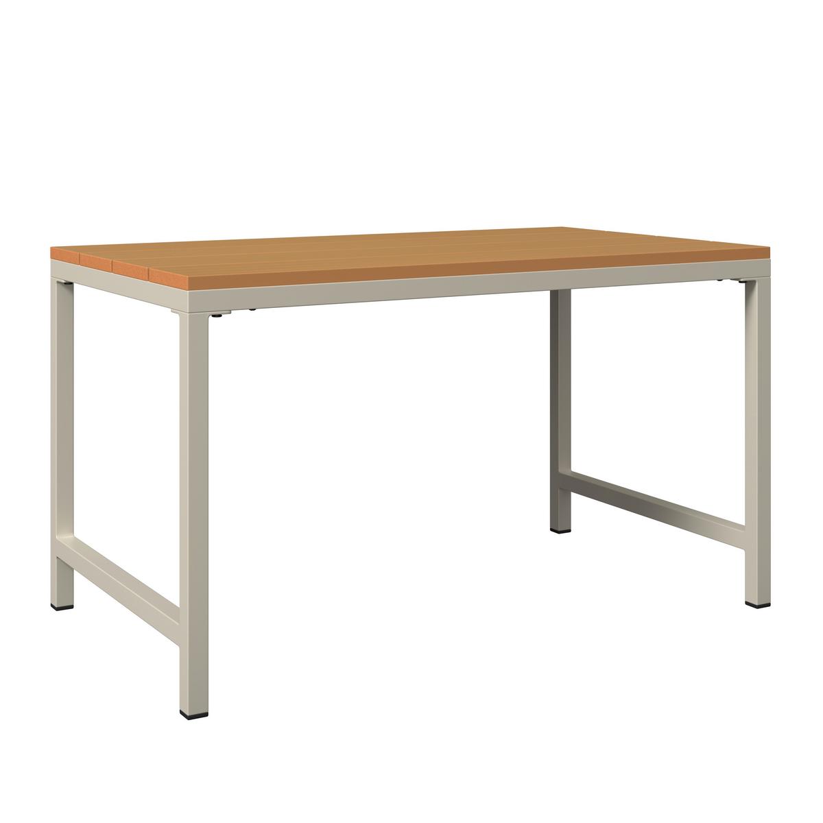 Loungegarnitur Palermo - Naturfarben/Grau, MODERN, Kunststoff/Textil (219/148cm) - Beldano