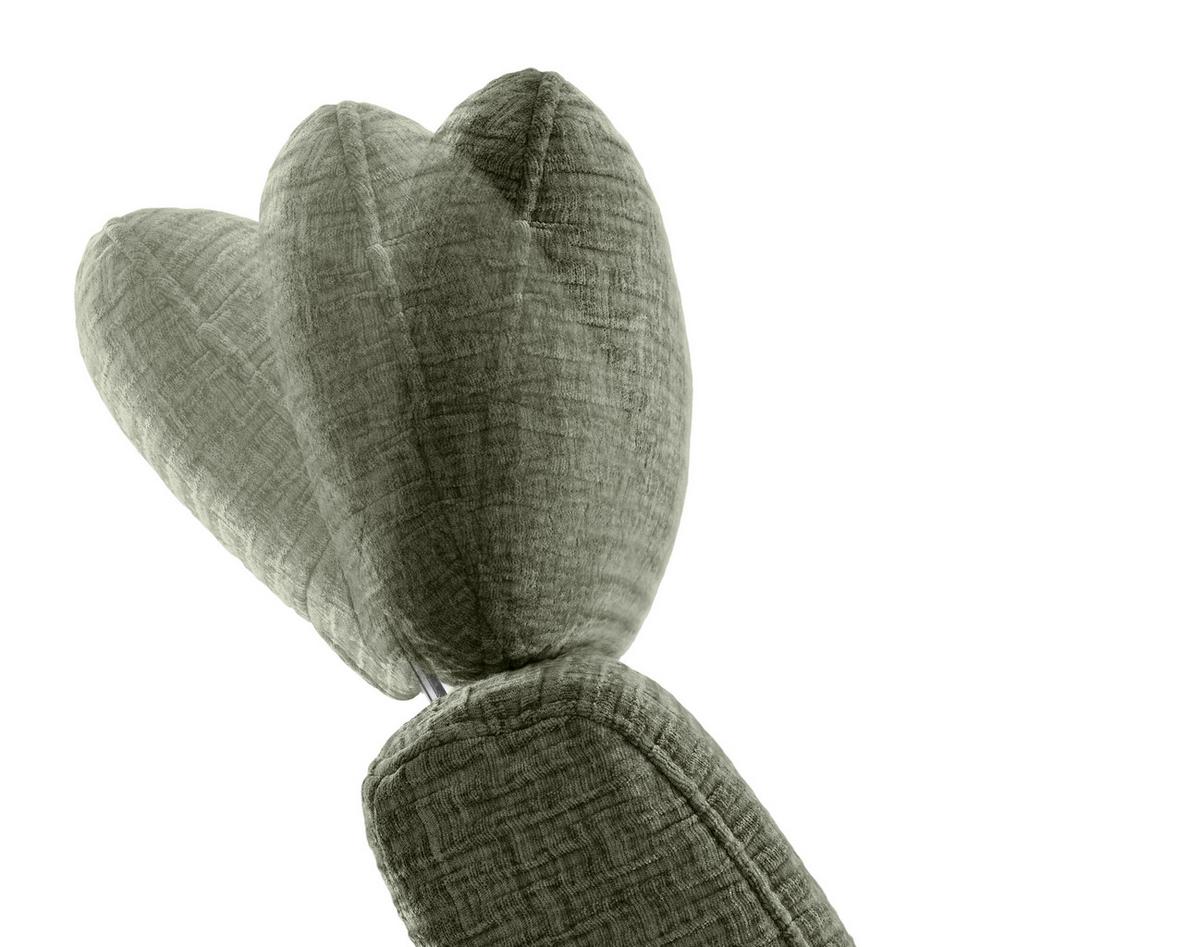 Ecksofa Cavoli, Olivgrün S: 279x176 cm - Schwarz/Olivgrün, MODERN, Textil (279/176cm) - Livetastic