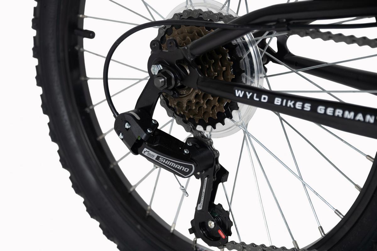 WYLD Kinder-MTB Fully 20'' grau - Grau, LIFESTYLE, Metall
