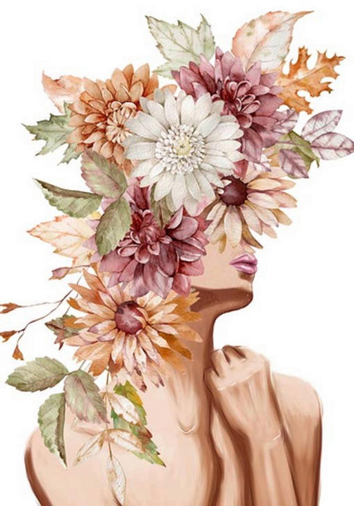 Nyomtatott Vászonkép Kb. 70/100cm - többszínű, Basics, textil (70/100cm)