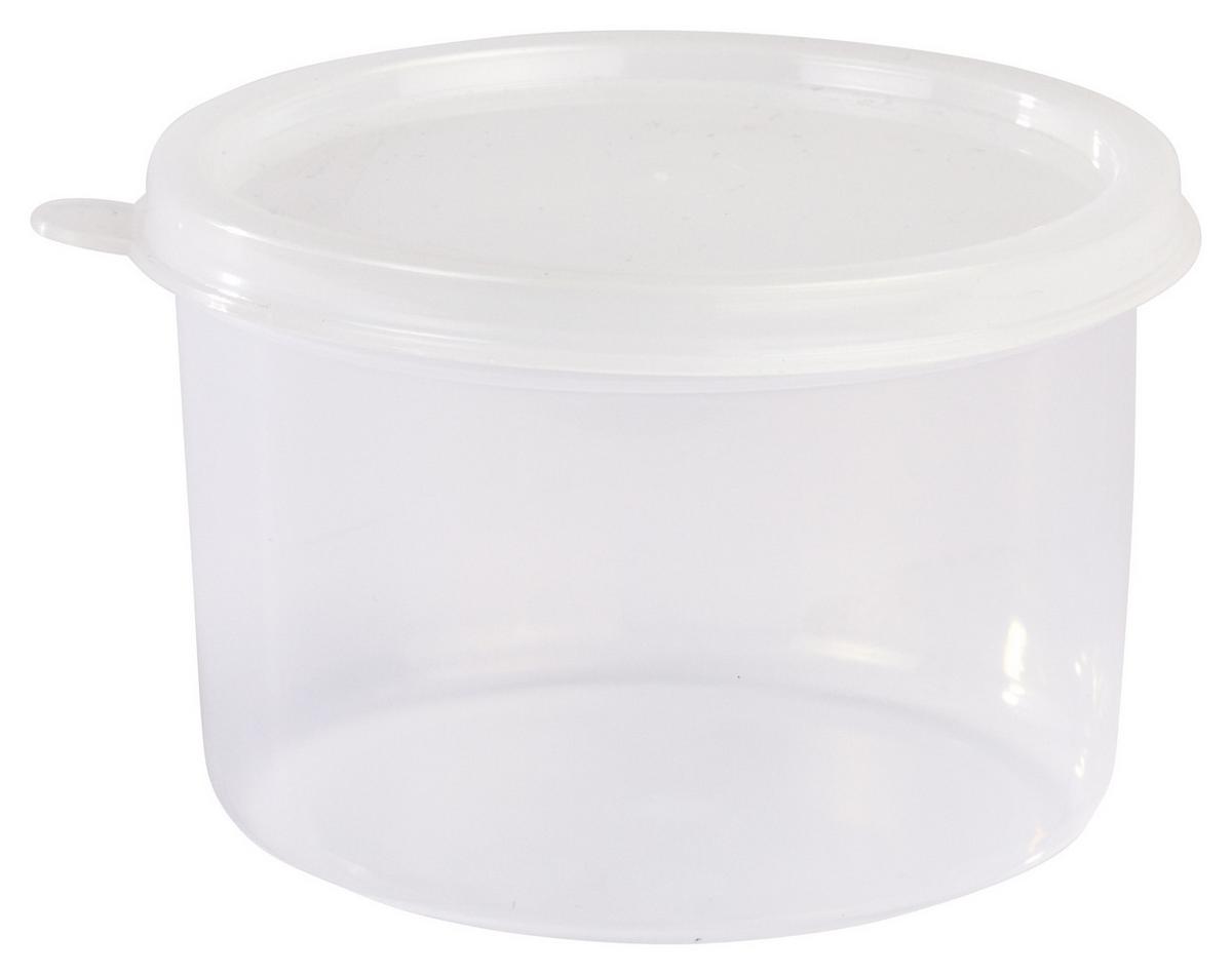 Frischhaltedose Demi ca. 500 ml, Mikrowellengeeignet - Blau/Rot, KONVENTIONELL, Kunststoff (12/7.3cm)