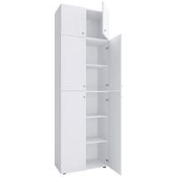Aktenschrank Lona Weiß B: 70 cm - Weiß, MODERN, Holzwerkstoff (70/223/39cm) - MID.YOU