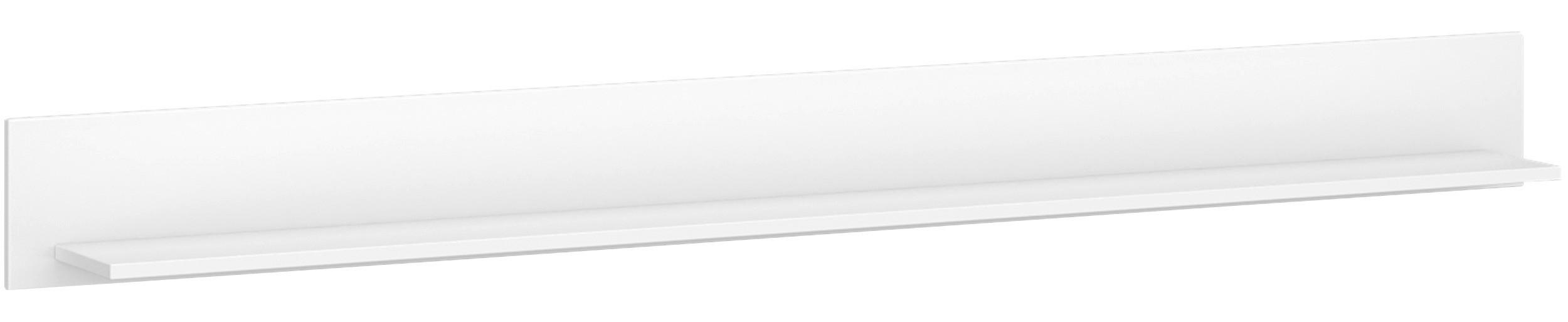 Wandregal Rion Weiß B: 180 Cm