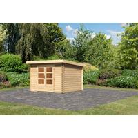 Gartenhaus Gamlitz 5 39937 GAMLITZ 5 - Fichtefarben, Basics, Holz (297/229/297cm)